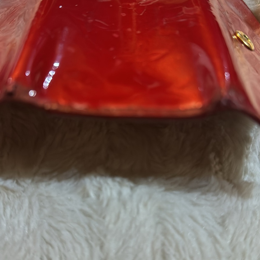 Louis Vuitton 4 Ring Key Holder Case In The Maroon Family - Picture 8 of 16